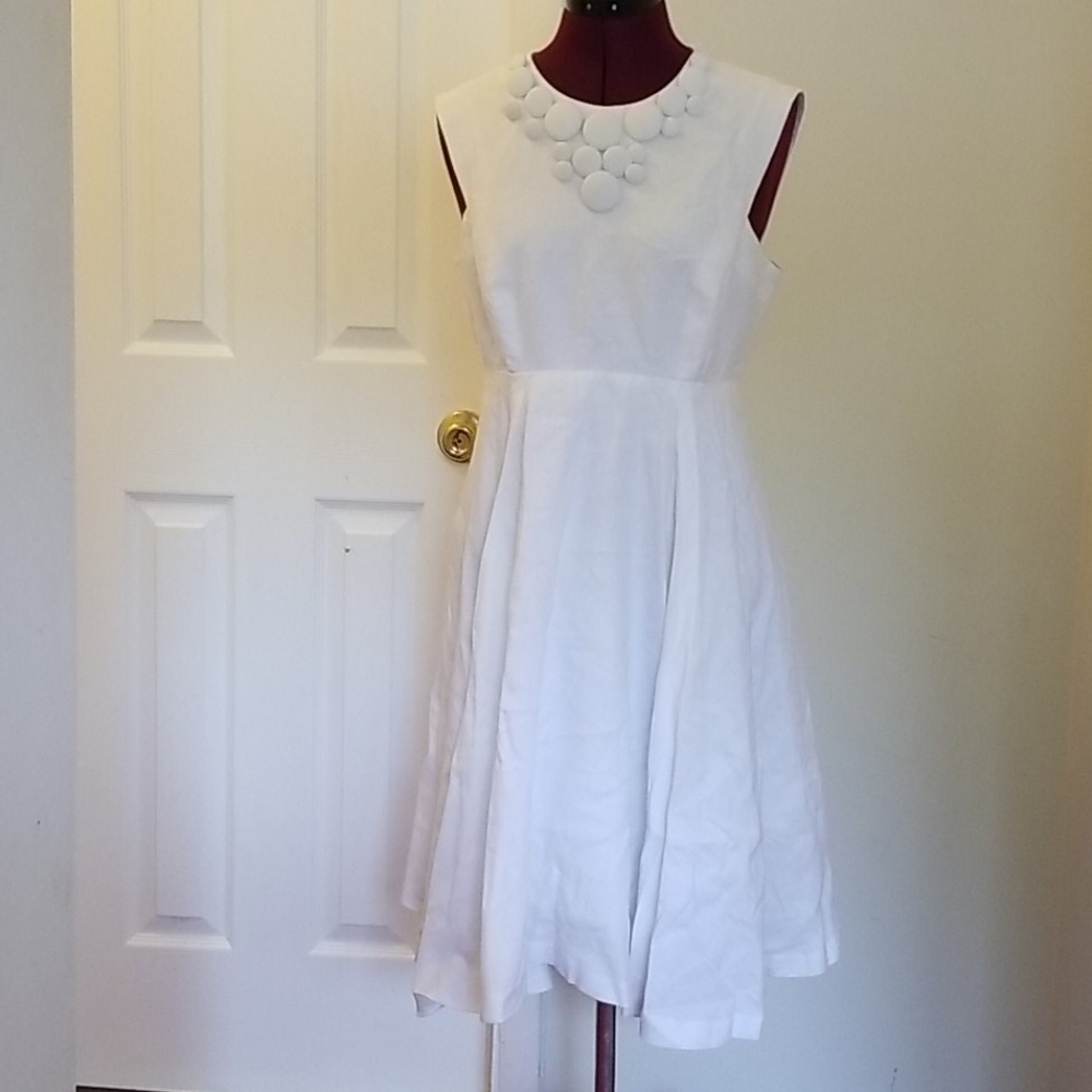Beautiful white dress by Milly of New York